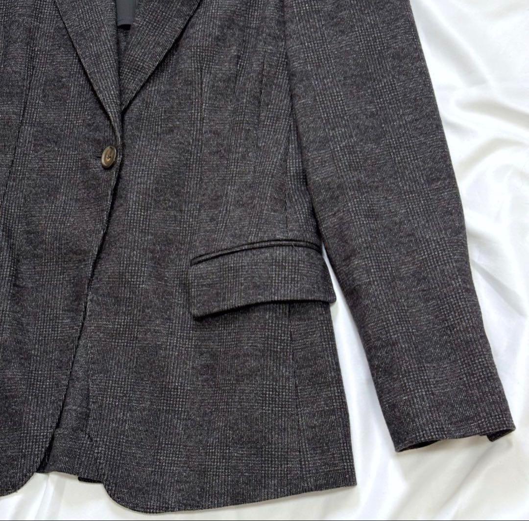 極美品✨　ブルネロクチネリ　テーラードジャケット　モニーレ　ダークグレー　40
