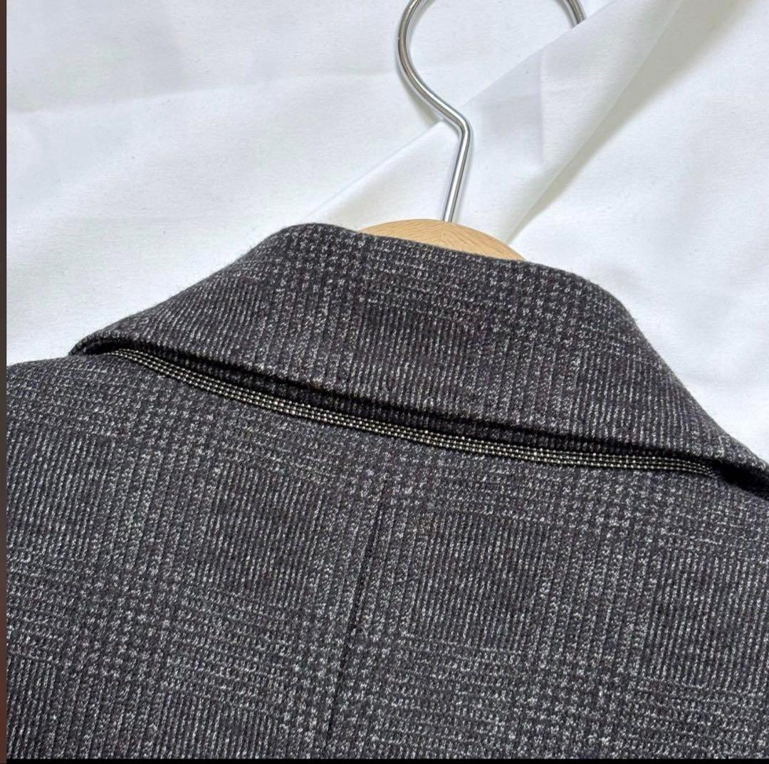 極美品✨　ブルネロクチネリ　テーラードジャケット　モニーレ　ダークグレー　40