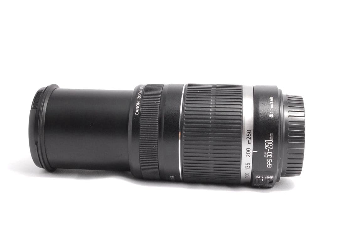 美品✨Canon EF-S 55-250mm IS 望遠レンズ✨手ぶれ補正機能付