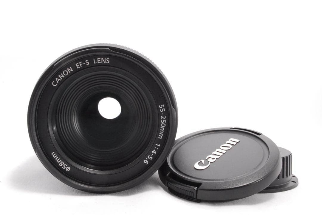 美品✨Canon EF-S 55-250mm IS 望遠レンズ✨手ぶれ補正機能付
