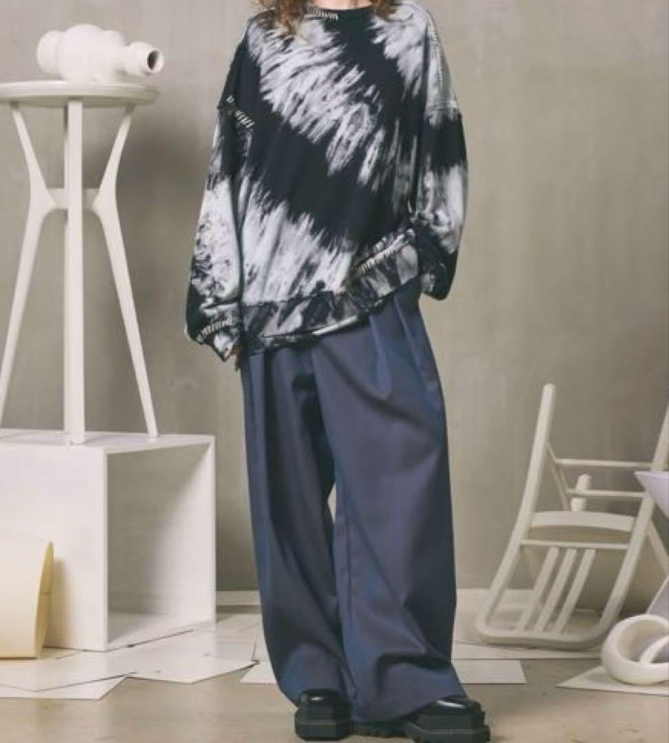 メゾンスペシャル　2タックワイドスラックス