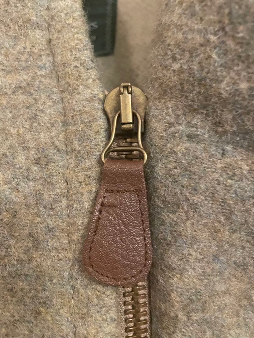 ウール ダッフルコート フード付き