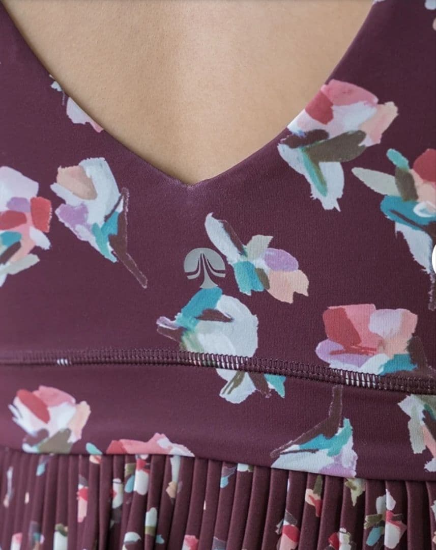 新品☆未使用【SUKALA】ローズプリントブラトップ