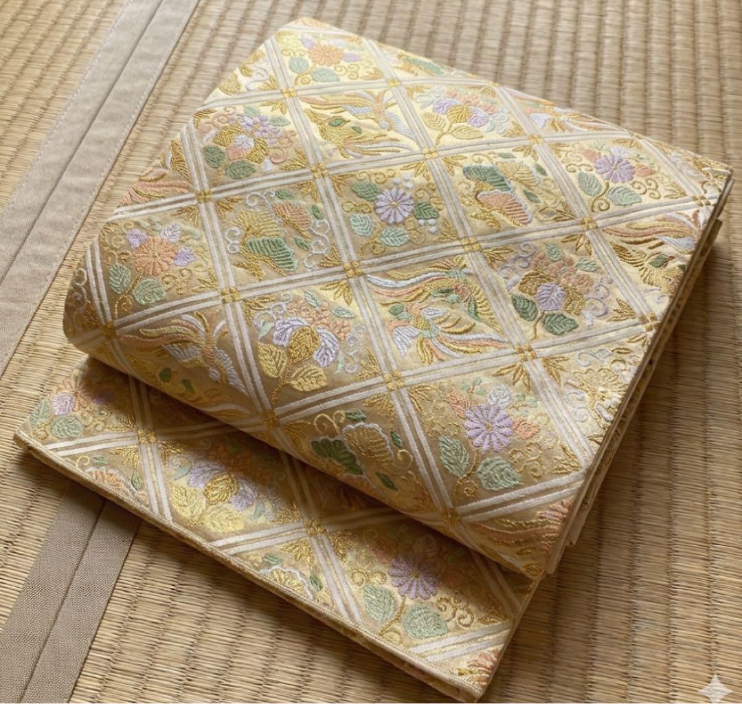 美品　正絹 黒留袖　4点フルセット 鳳凰　袋帯　結婚式　比翼仕立て　五つ紋