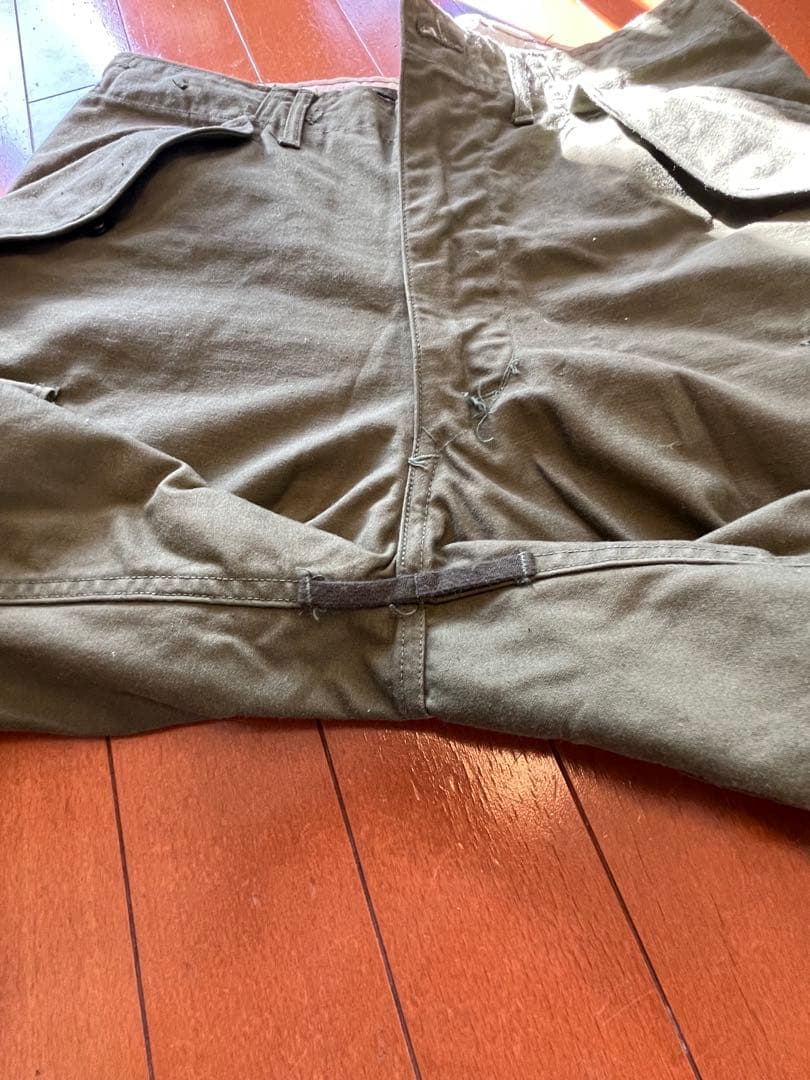 初期型 M65 アルミジッパー フィールドパンツ