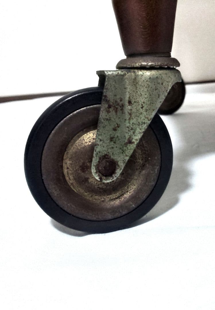 アンティークワゴン 木製 トロリー キッチンワゴン