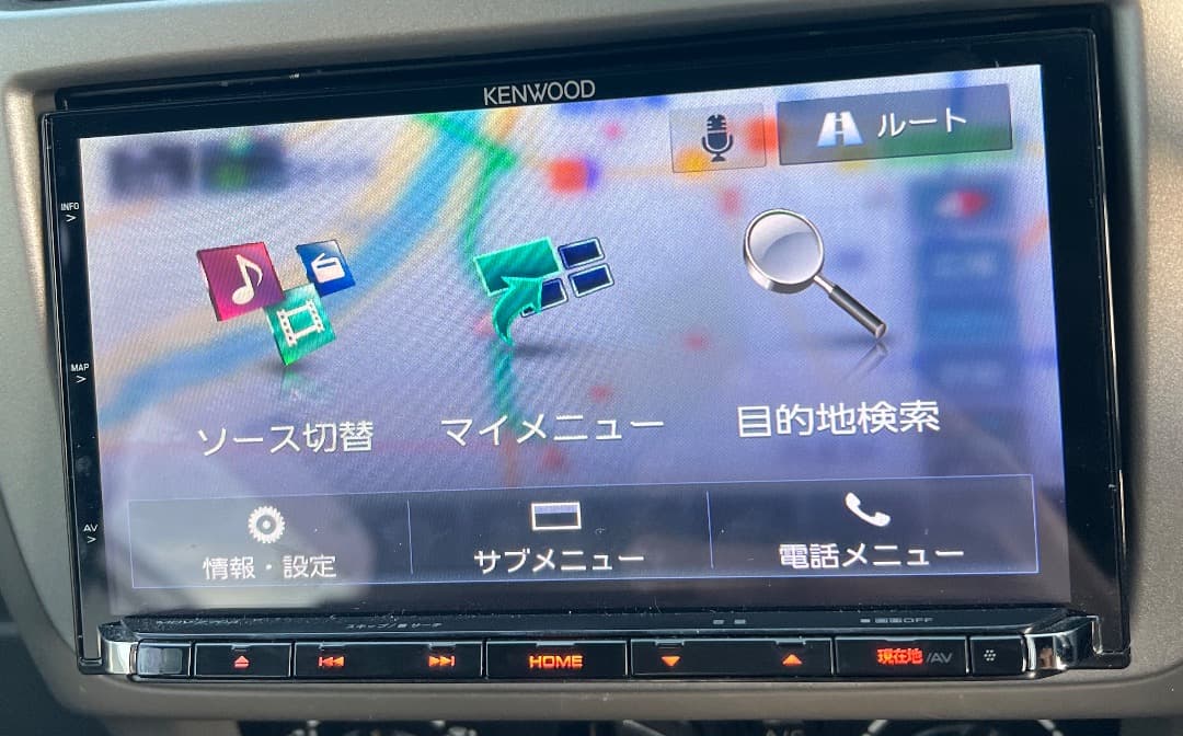 KENWOOD MDV-Z704 *地図データ:2016年