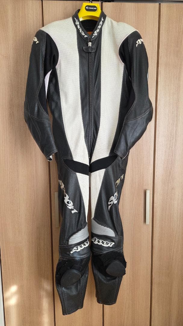 SPOON スプーン レーシングスーツ 革ツナギ LLサイズ サーキット MFJ