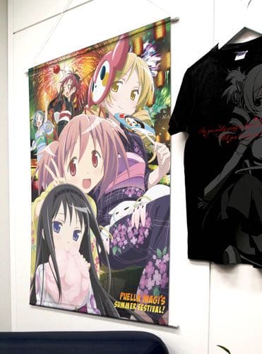 魔法少女まどか⭐︎マギカ タペストリー 夏祭り 浴衣