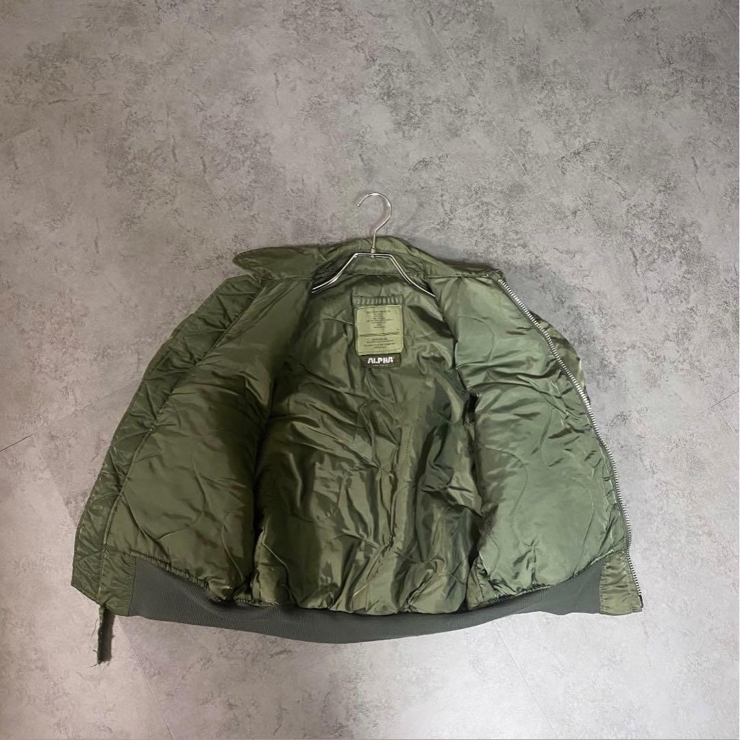 ね*こ様 1990年代 alpha vintage USA製　MA-1フライトジ