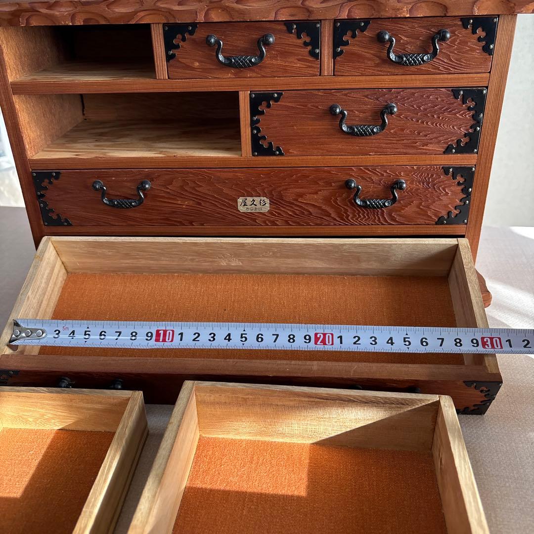 屋久杉　さつま印　小物入れ