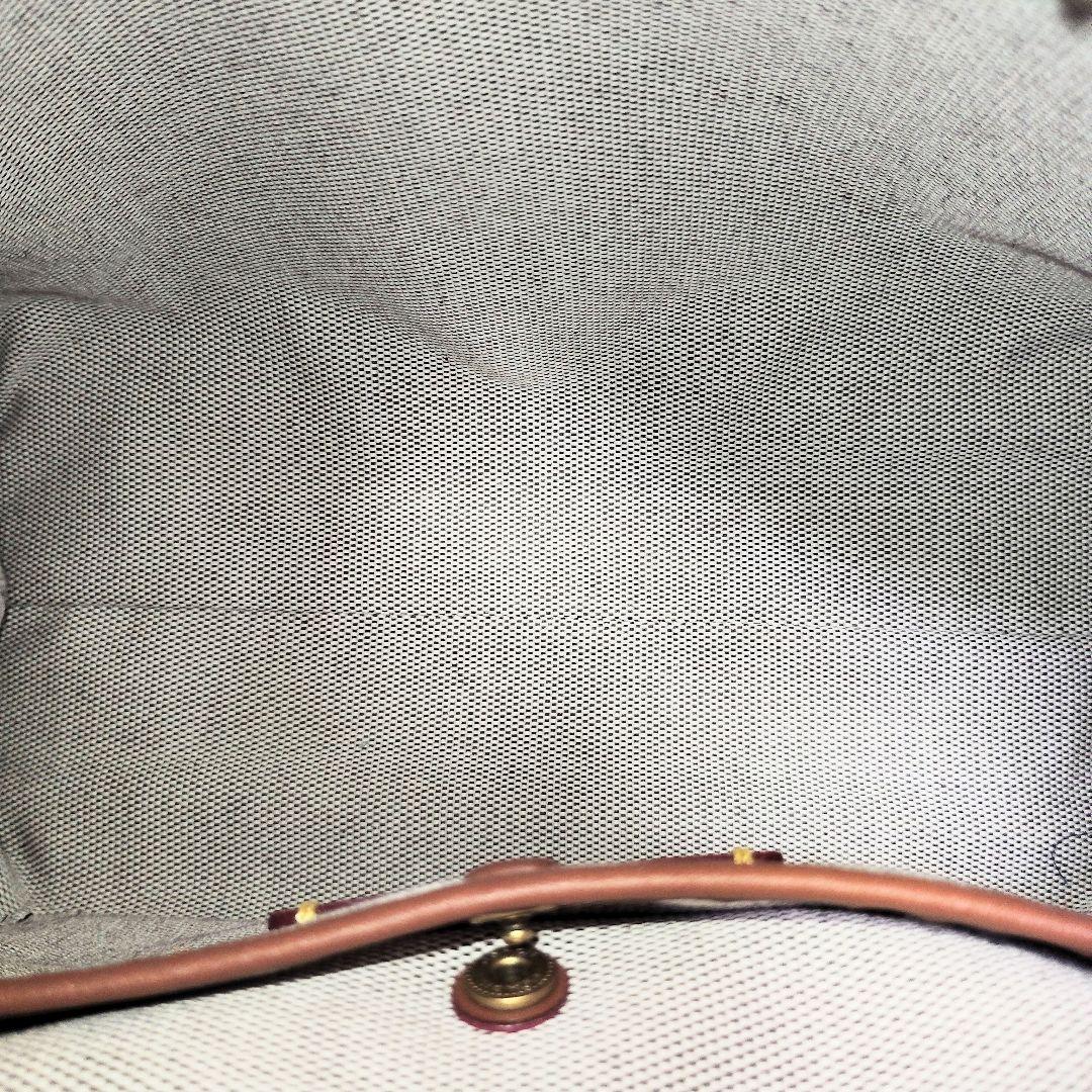 極美品✨コーチ ローグ25 3way カラーブロック　ワインレッド