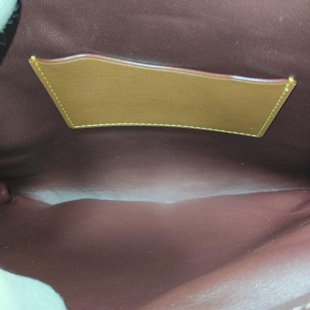 極美品✨コーチ ローグ25 3way カラーブロック　ワインレッド