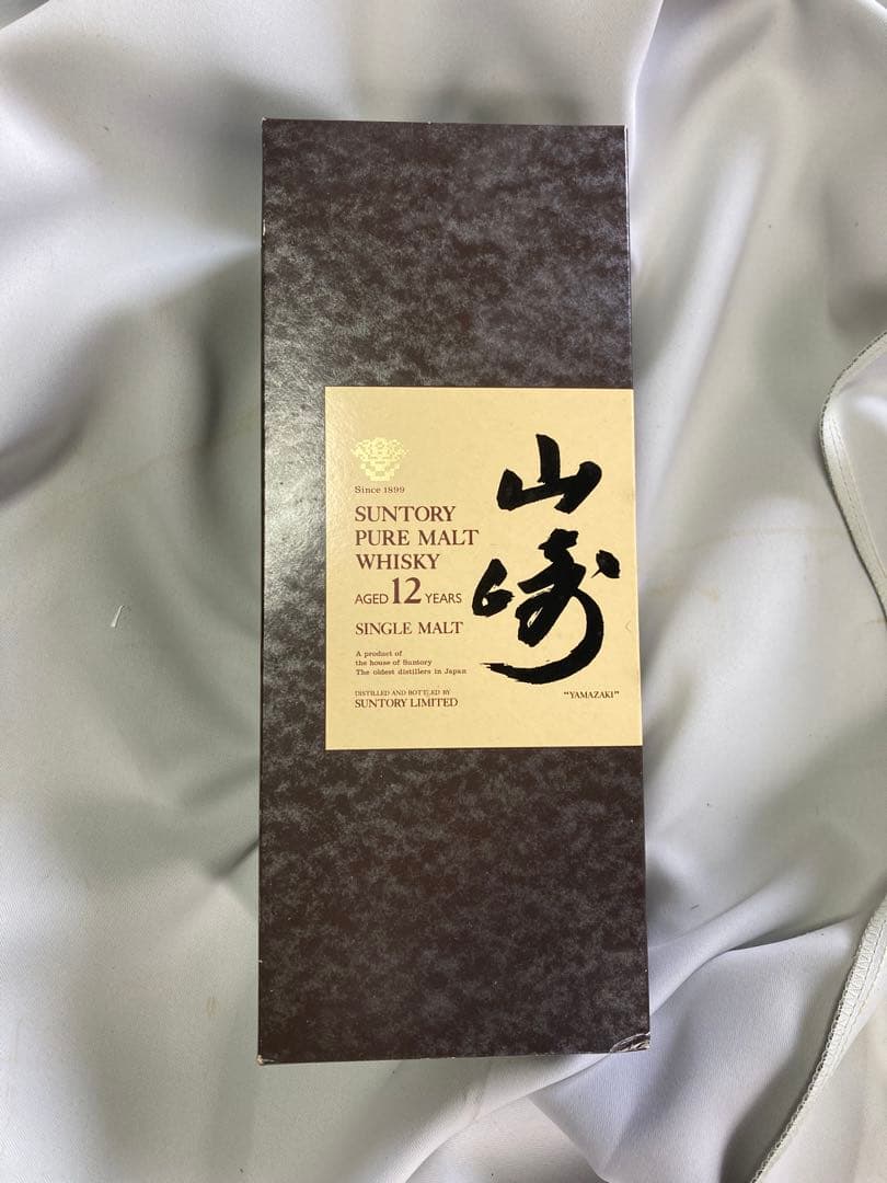 サントリー ピュアモルト ウイスキー 12年 シングルモルト 箱付き 未開封