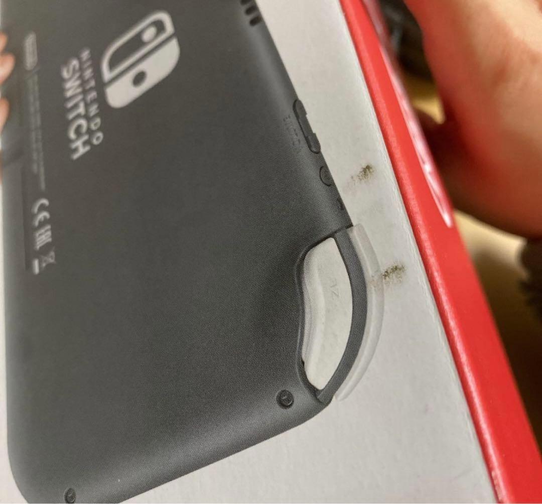 Nintendo Switch Liteグレー 本体純正充電器・箱・ケース付