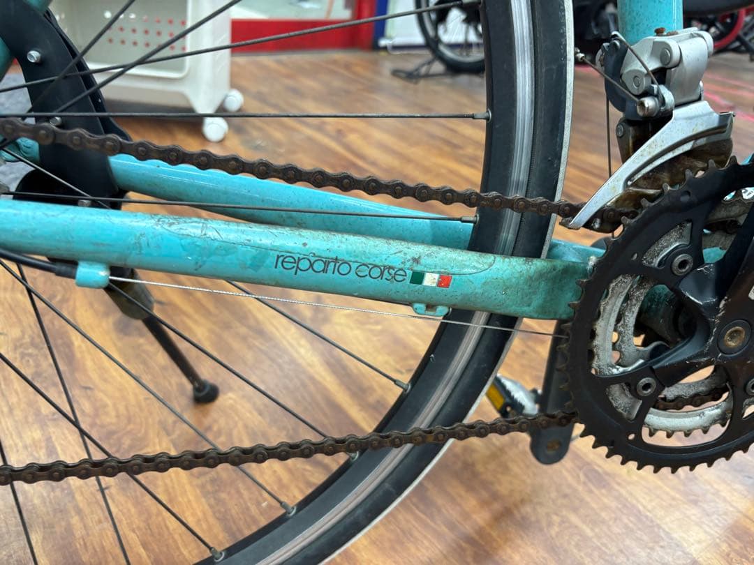 Bianchi クロスバイクreparto corse 水色