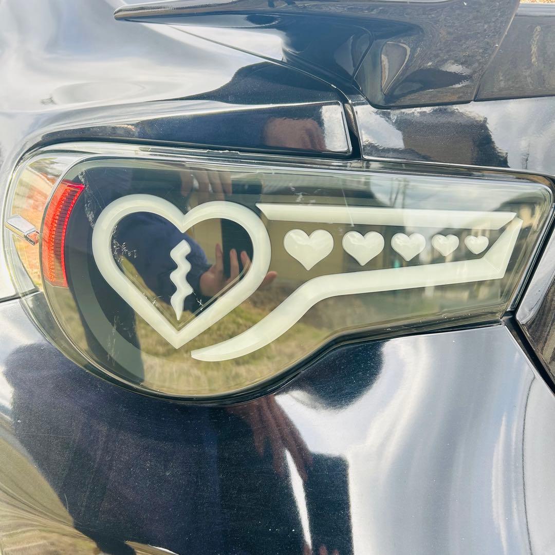 86用 ハートテールランプ 左右セット【希少】