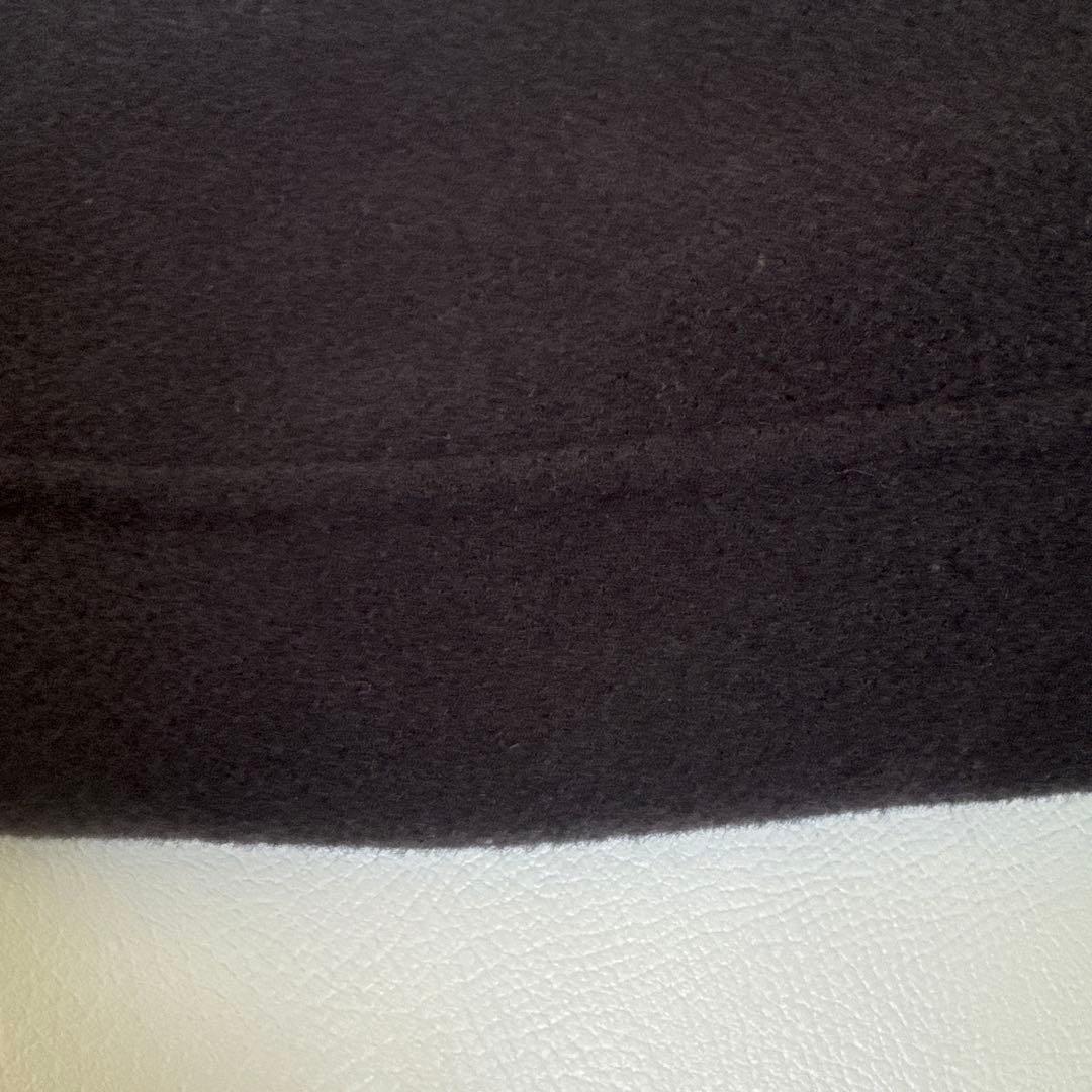 近年　定価6万　アルアバイル　ウールカシミヤ混リバーフーディコート　ベルト付き