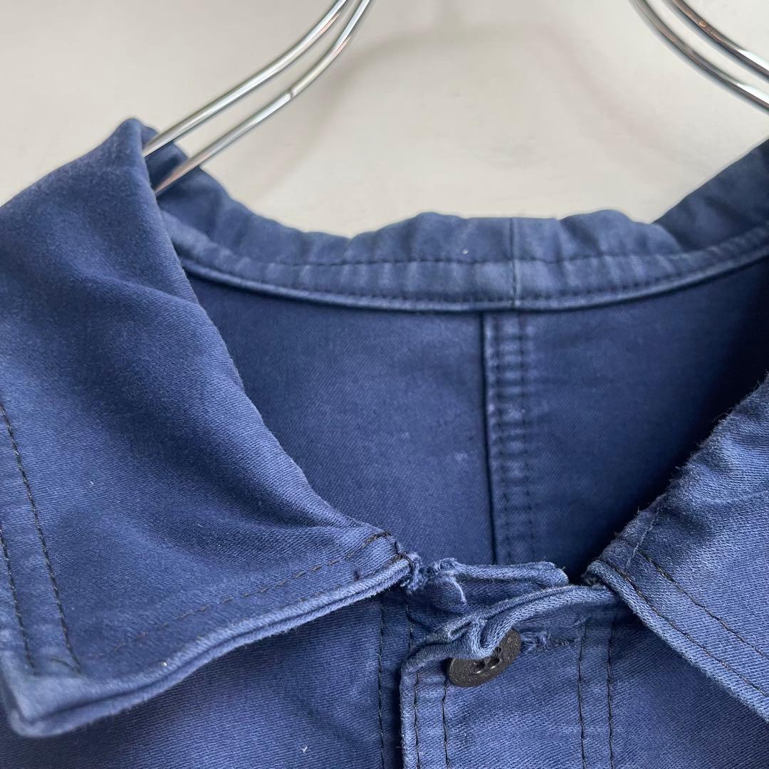 〜80s フレンチ モールスキンジャケット ヴィンテージ カバーオール ユーロ