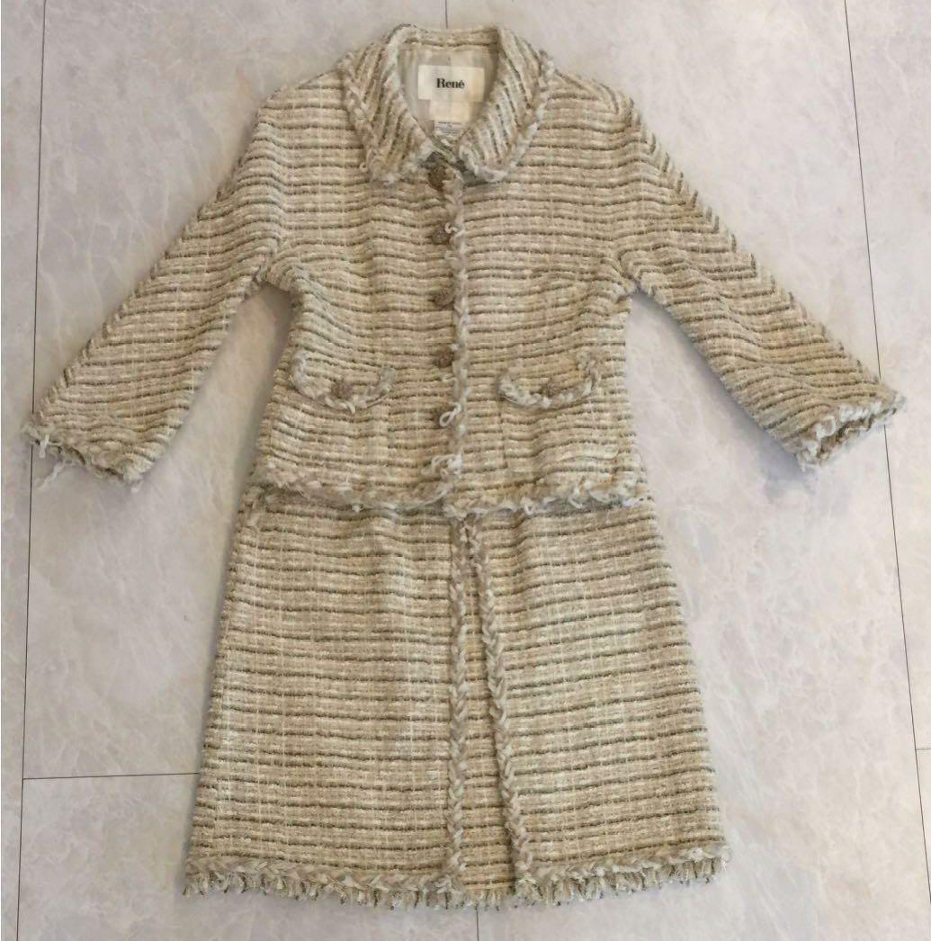 【大幅値下げ】ルネ セットアップスーツ 34