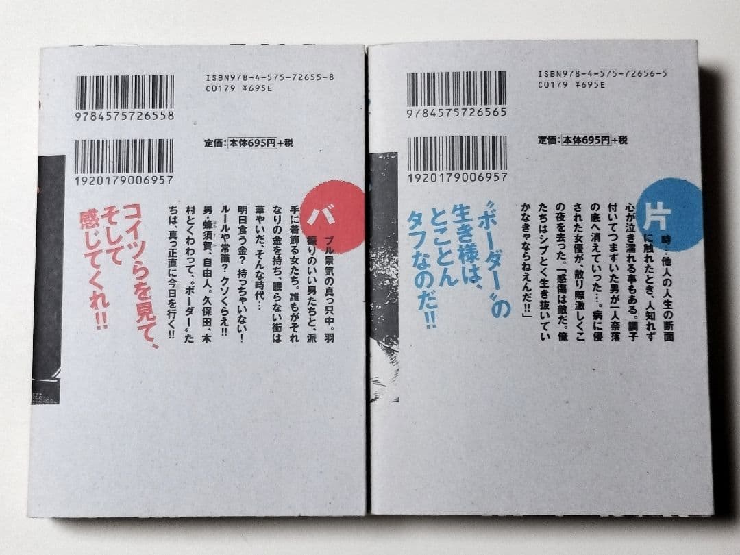 【漫画】 迷走王ボーダー 文庫版 全8巻完結セット　たなか亜希夫 / 著