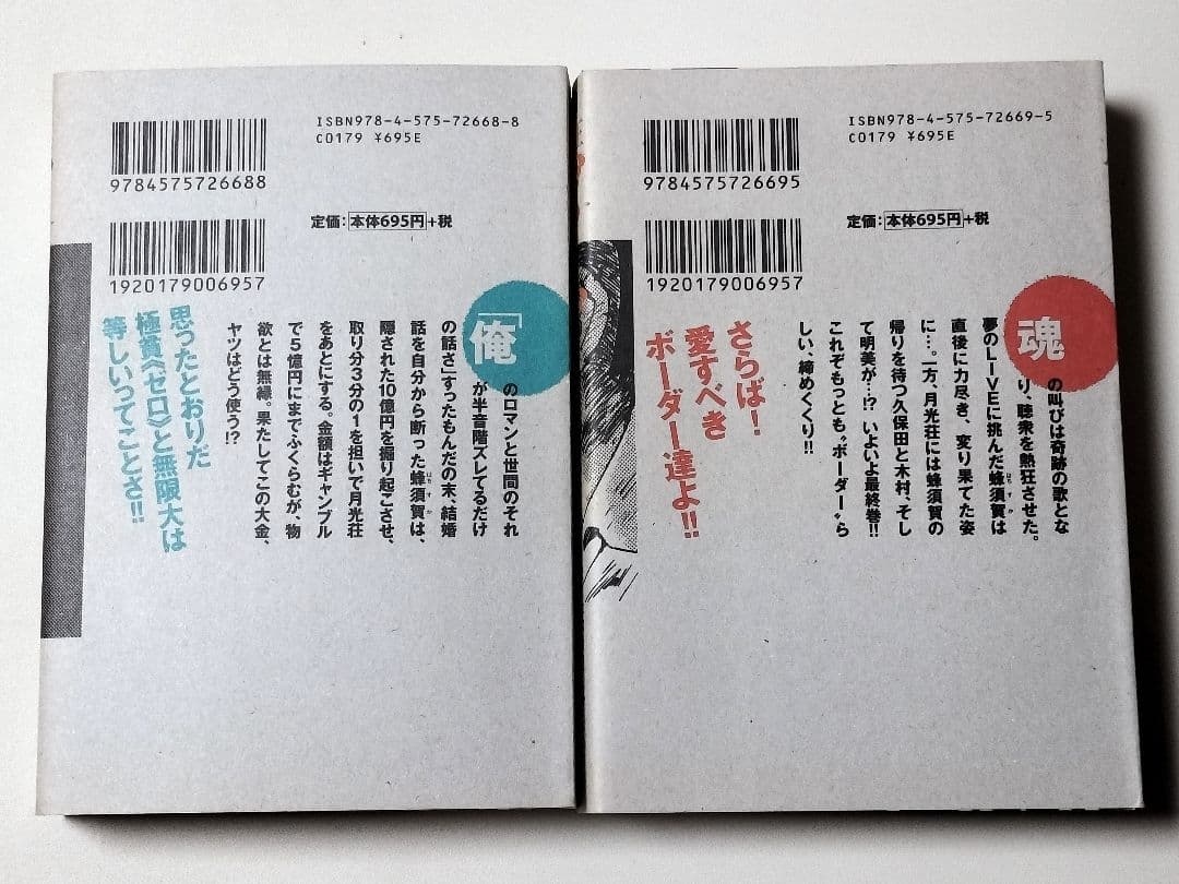 【漫画】 迷走王ボーダー 文庫版 全8巻完結セット　たなか亜希夫 / 著