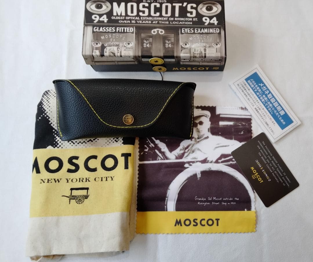[正規店購入] 未使用MOSCOT レムトッシュ46㎜日本限定16th SMKG