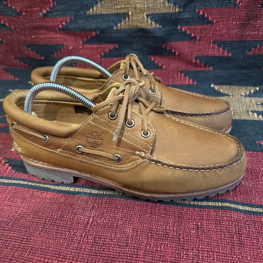 Timberland ティンバーランド 3eye スリーアイ ブラウン レザー