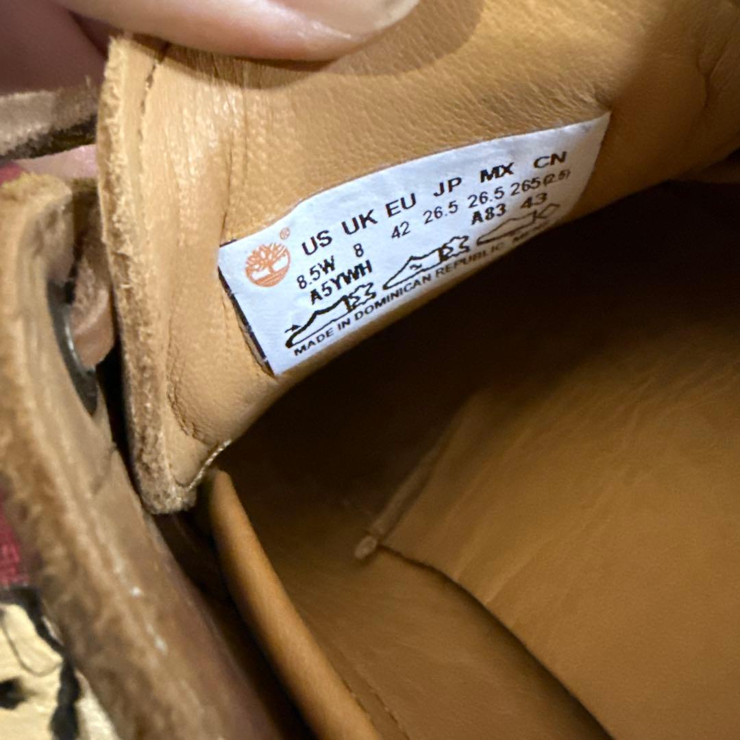 Timberland ティンバーランド 3eye スリーアイ ブラウン レザー