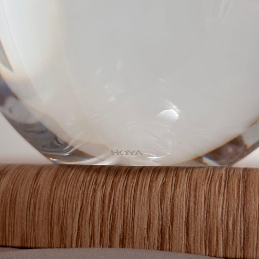 HOYA MUSEUM CRYSTAL りんご クリスタルガラス オブジェ