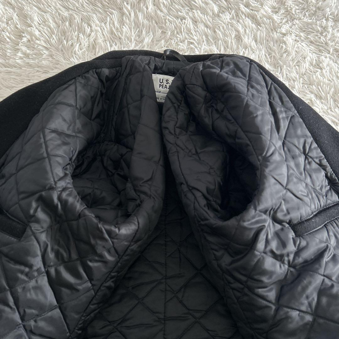 ショット U.S. 740N ピーコート キルティング ウール 38 M-L相当