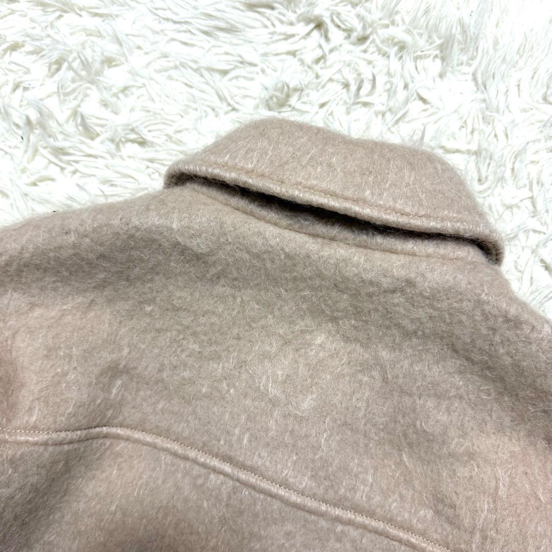 ガリャルダガランテ　モヘアシャギーブルゾン　モヘヤ混