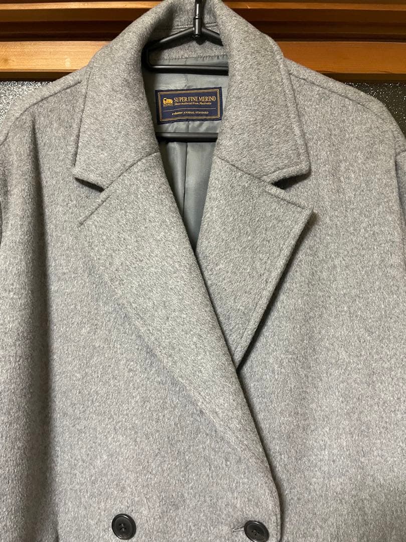 ジャーナルスタンダード　レリューム　スーパーファインビーバーチェスターコート