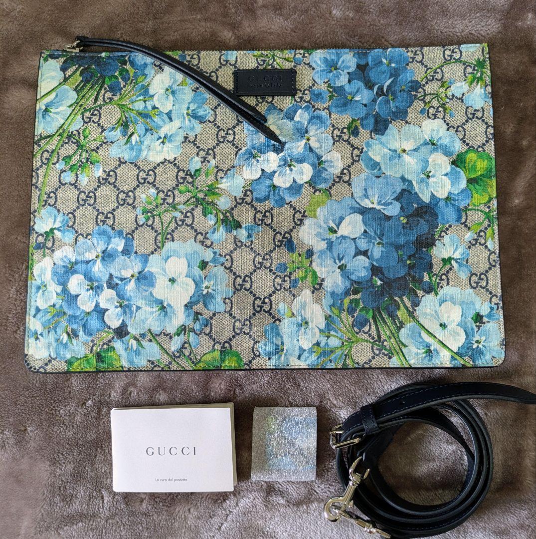 S*8様 GUCCI 花柄 クラッチバッグ A4対応