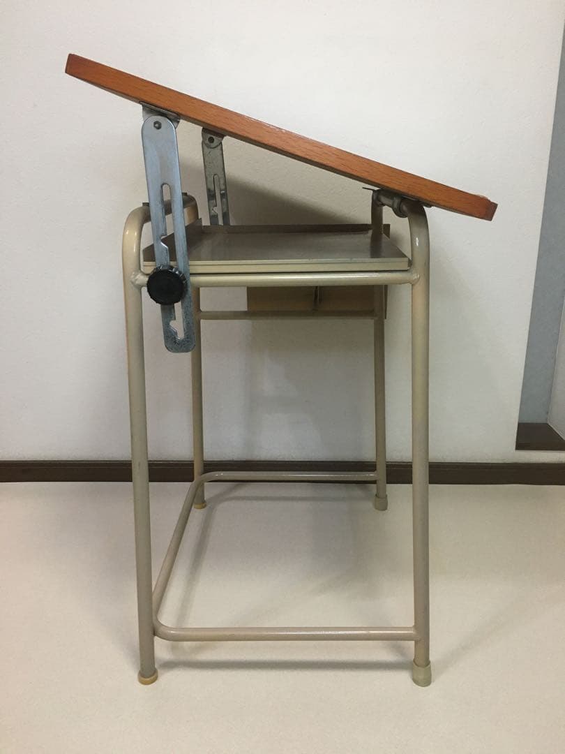 美術机 スクールデスク デッサン ドラフティング イーゼル 匿名配送 送料無料