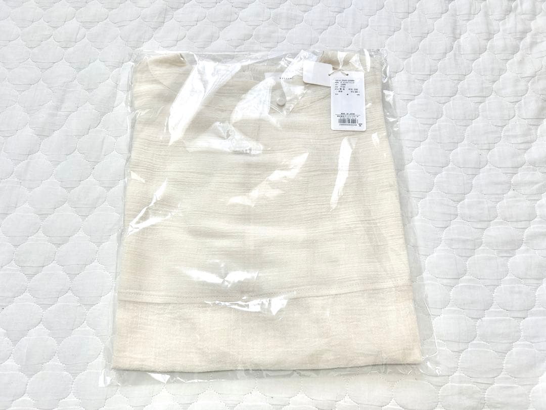 新品　今季　かぐれ　ガーゼロングチュニック 薄手　2025年春秋