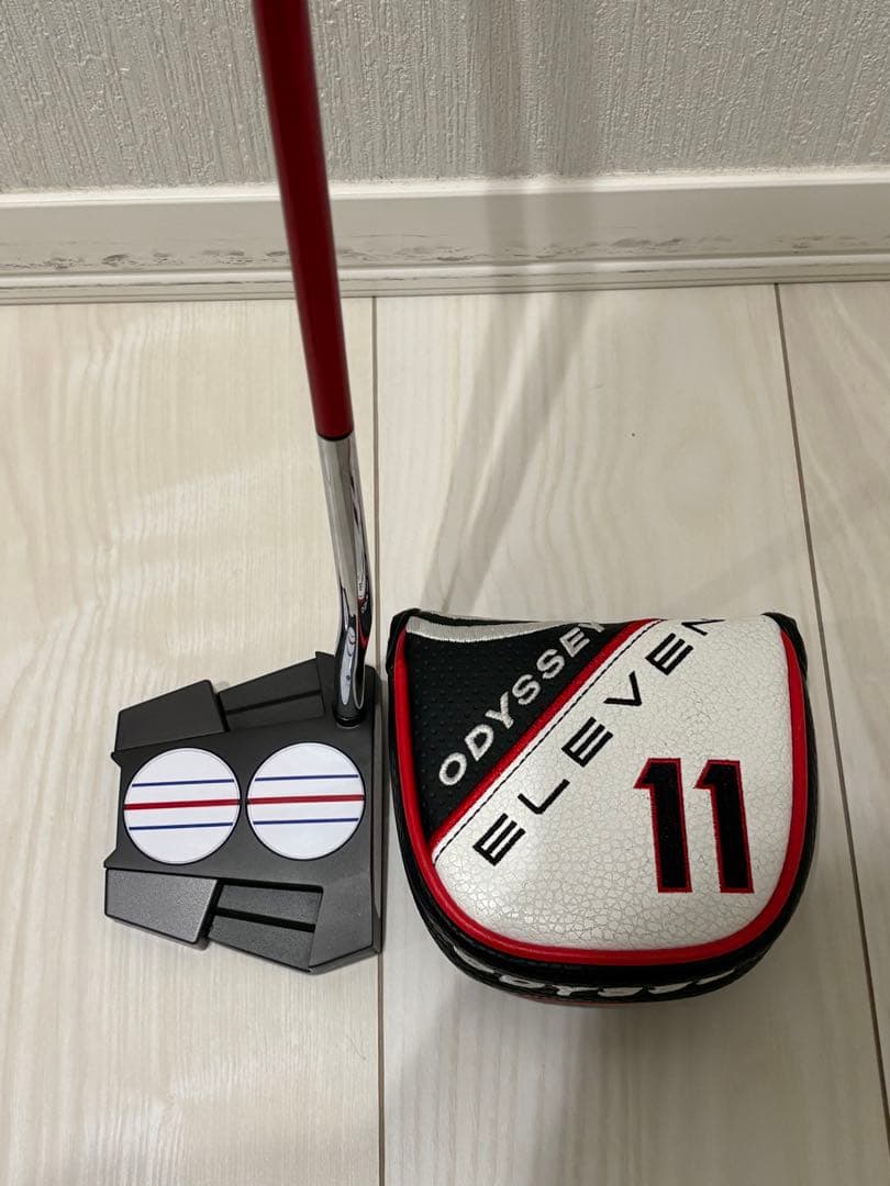 ODYSSEY 2-BALL TOUR LINED 11 パター ベントネック