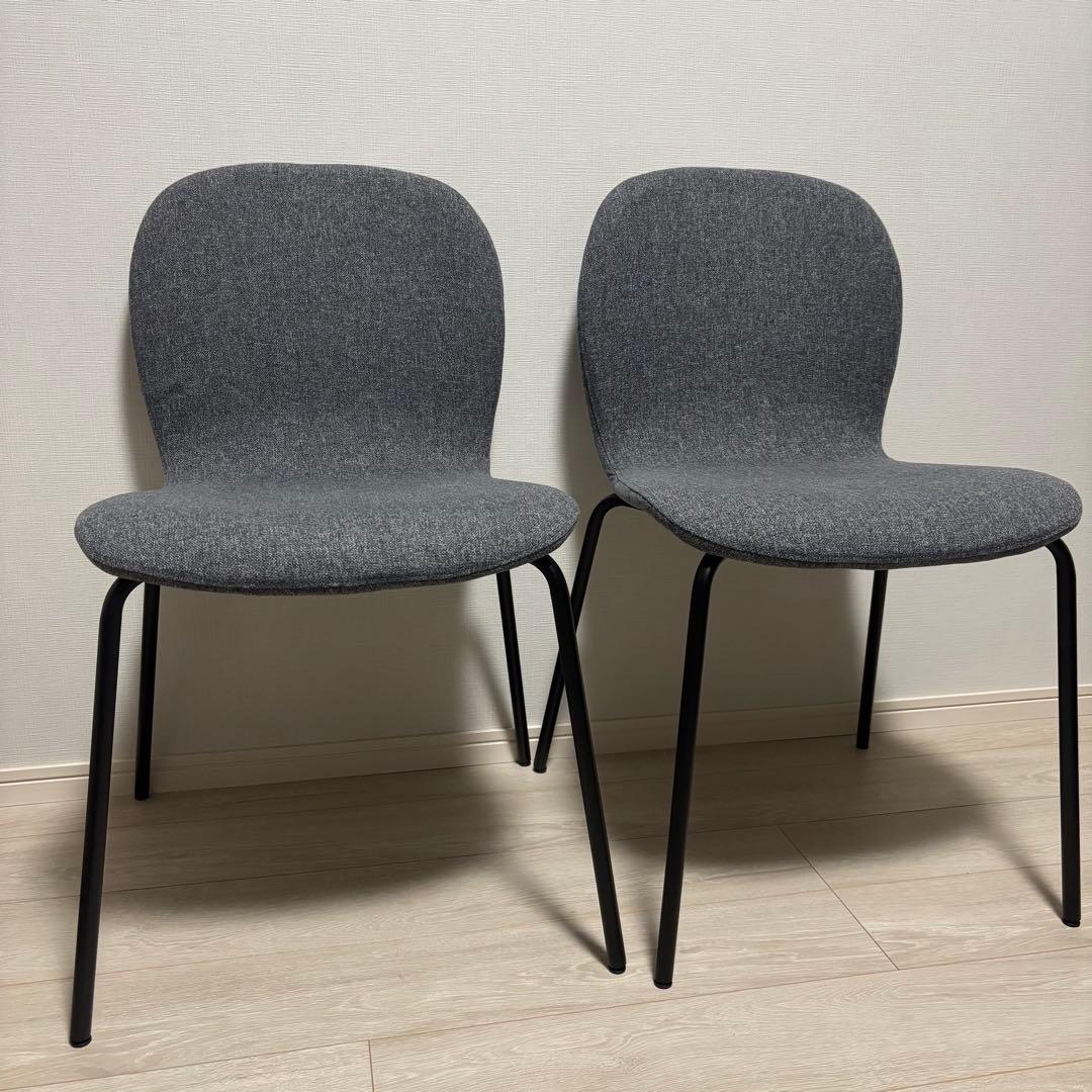 【即発送可】IKEA KARLPETTER ダイニングチェア　4脚セット