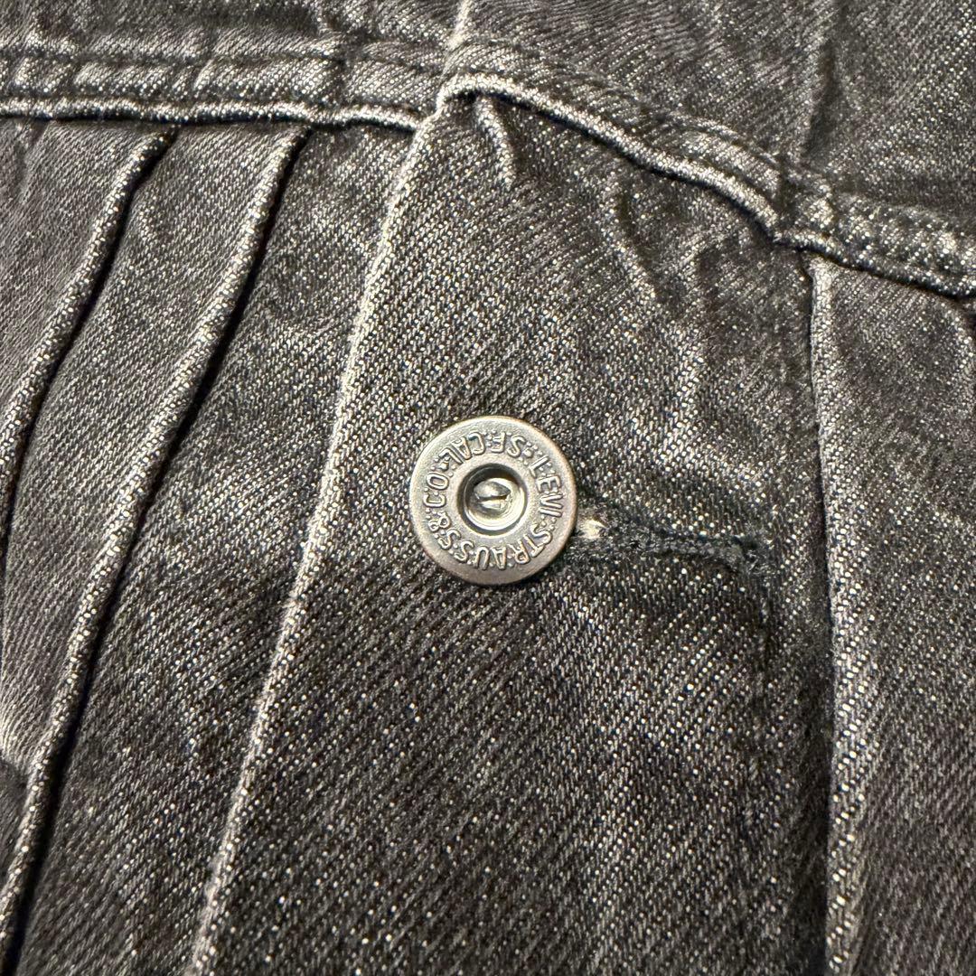 し*ら様 Levi’s TYPE I トラッカージャケット ブラック STONE