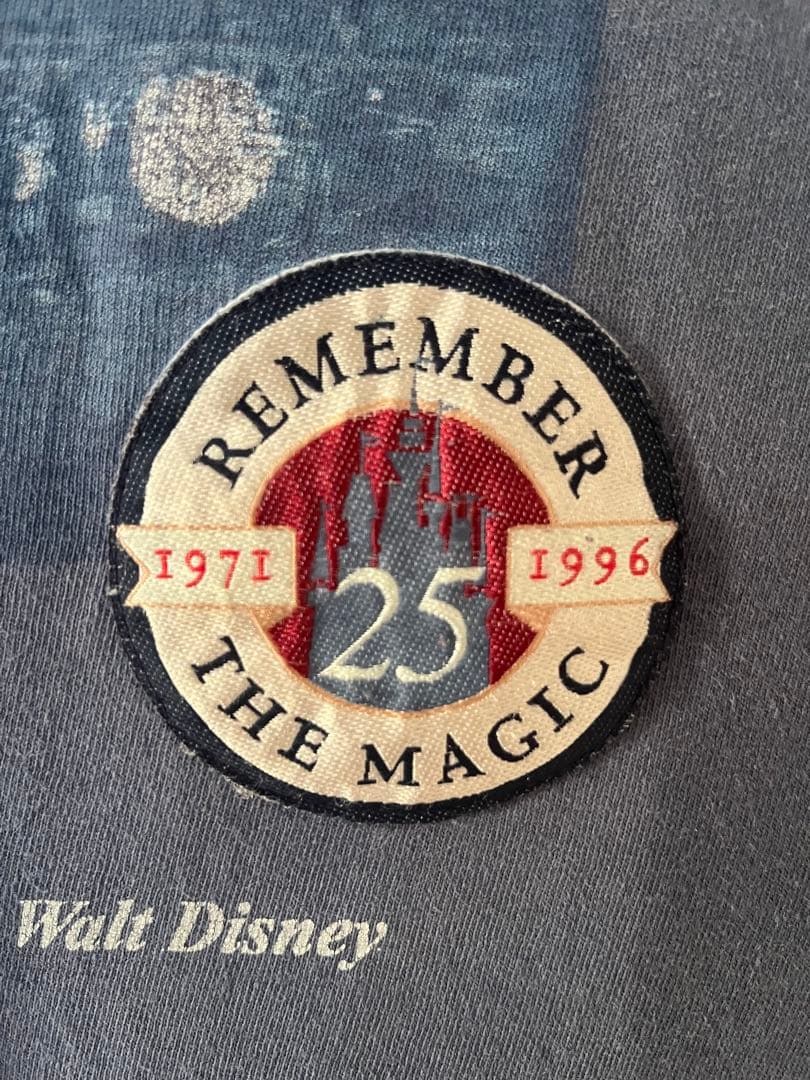 ディズニー ヴィンテージ マジックキングダム 25周年 Tシャツ 90s WDW