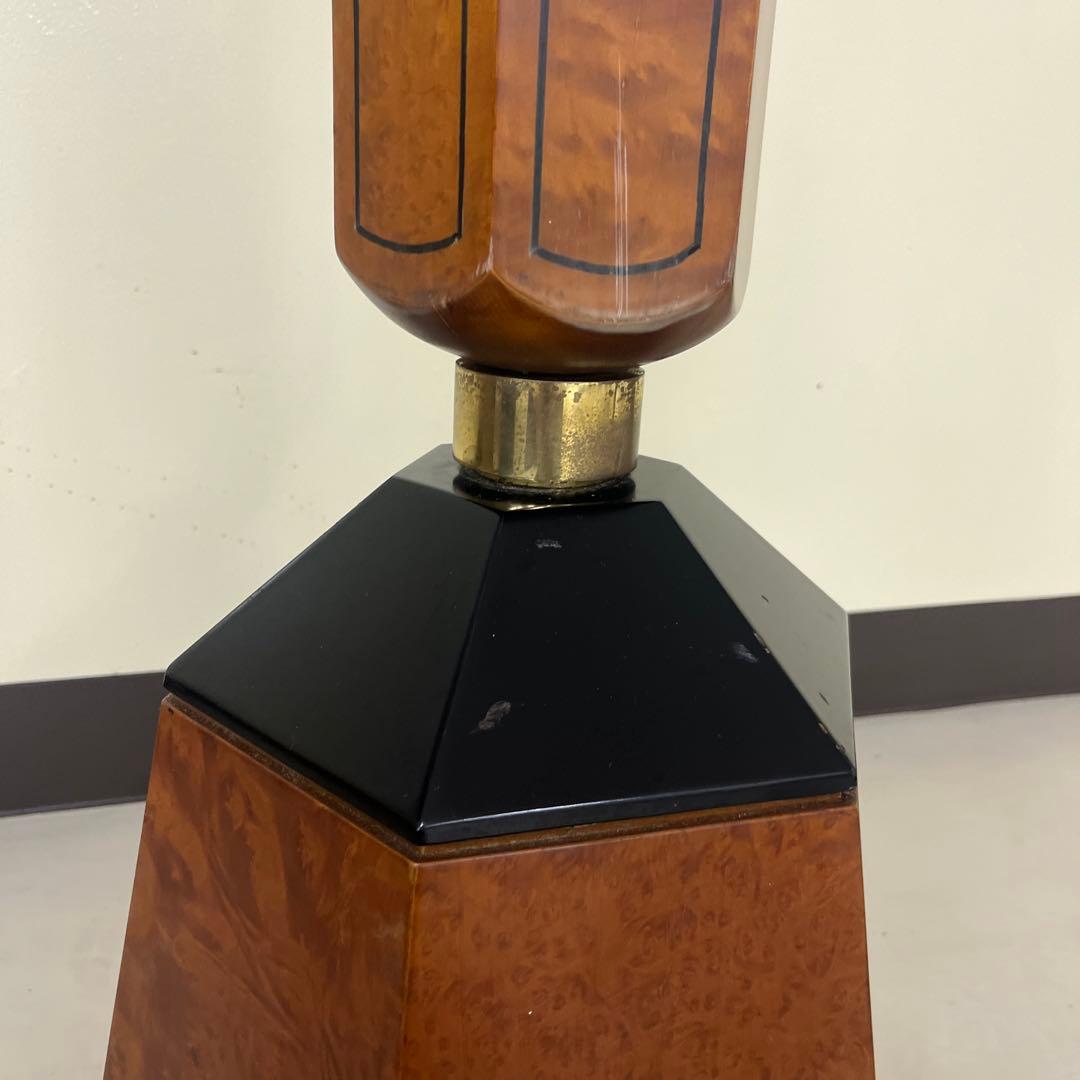 イタリア製鉛筆モチーフ￼木製大理石コートハンガーコート掛け