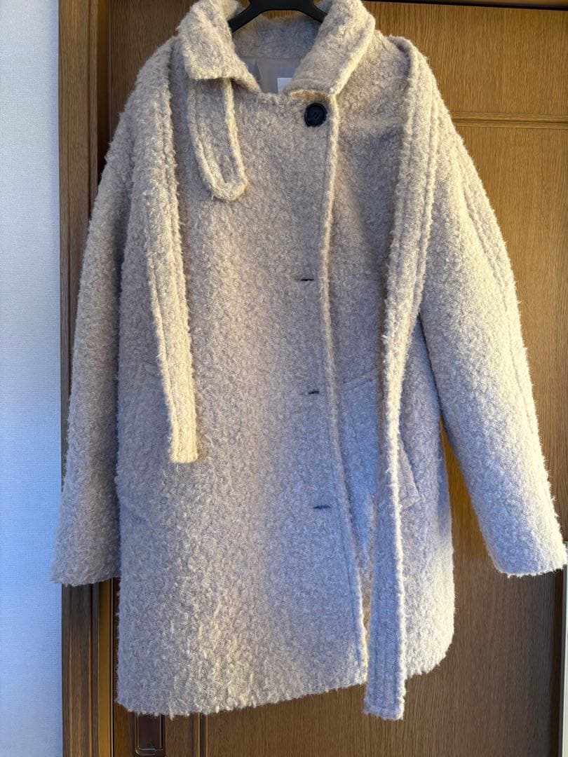ジャケット・アウター OHOTOR Boucle 2way Half Coat