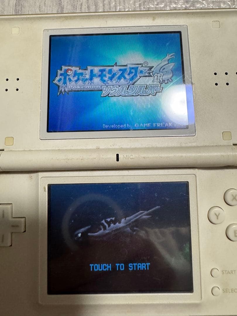 ポケットモンスター ハートゴールド・ソウルシルバー セット　ポケウォーカー欠品