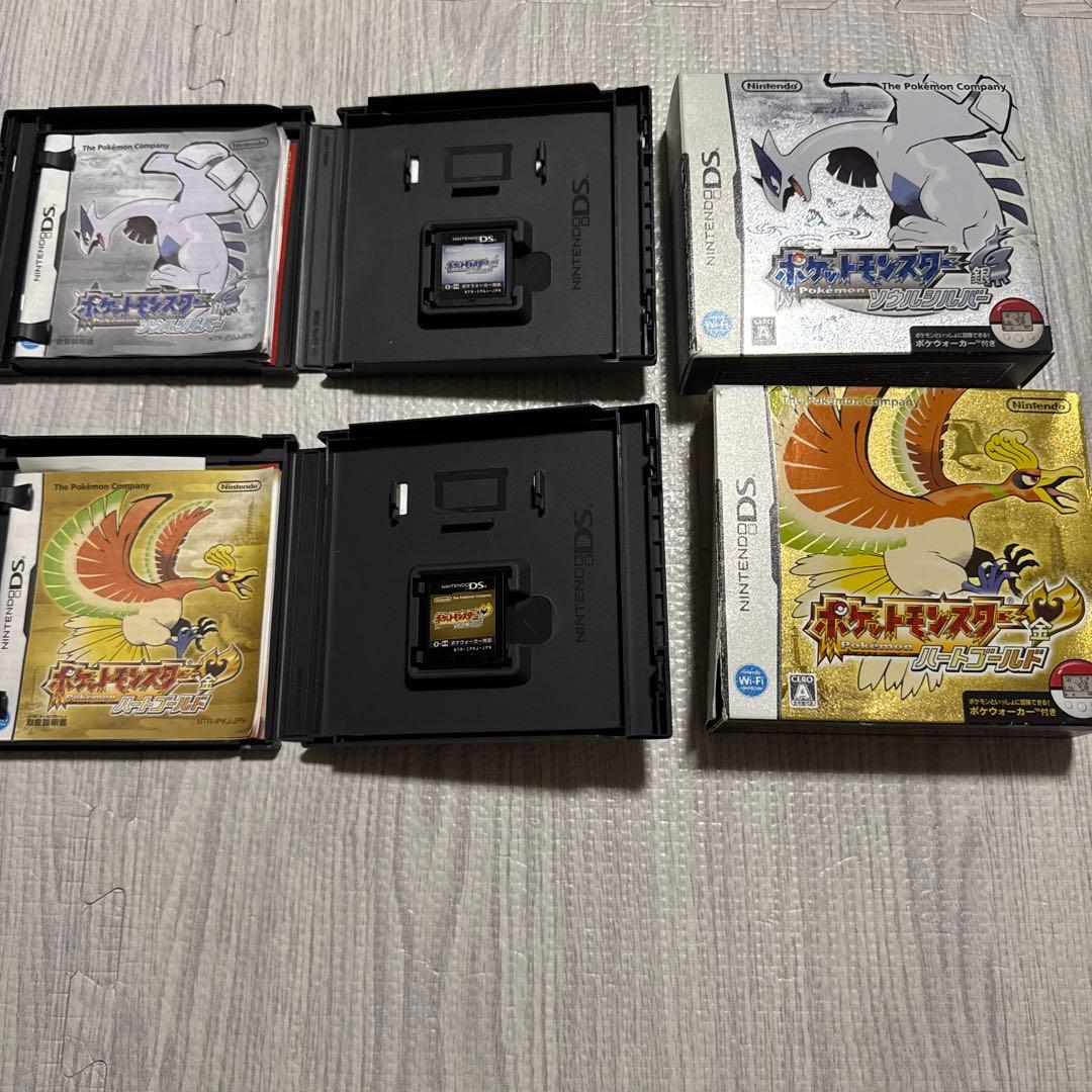 ポケットモンスター ハートゴールド・ソウルシルバー セット　ポケウォーカー欠品