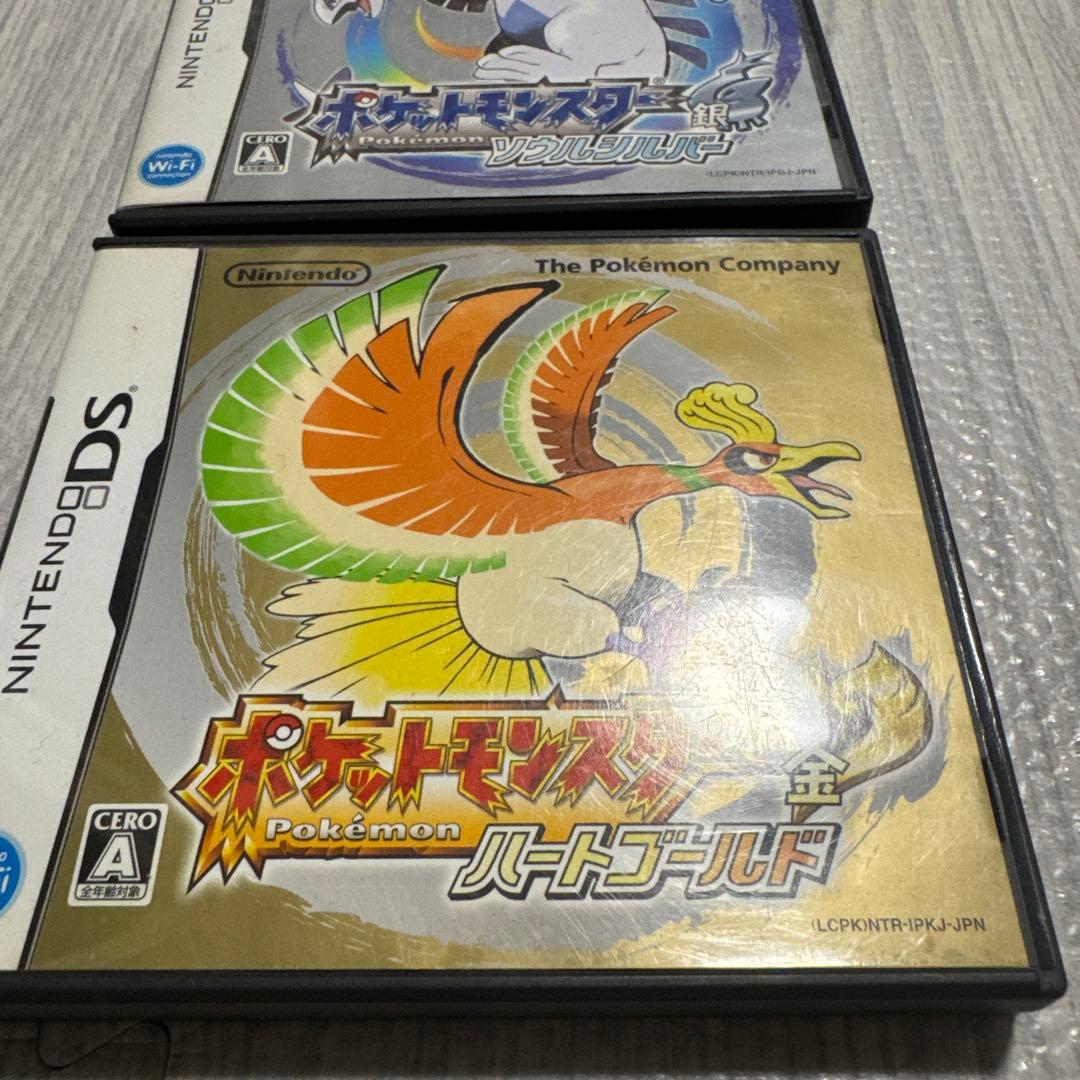 ポケットモンスター ハートゴールド・ソウルシルバー セット　ポケウォーカー欠品