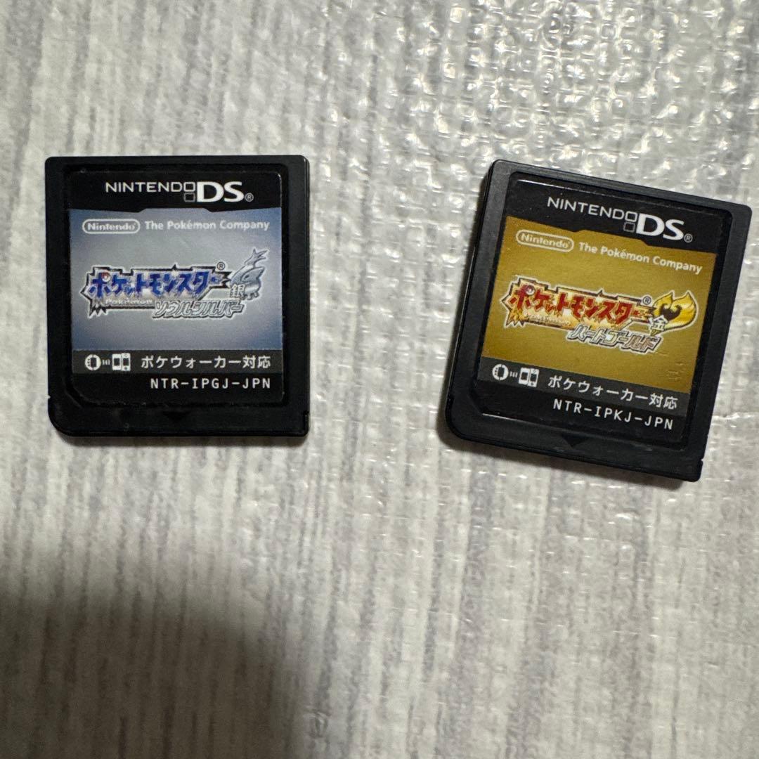 ポケットモンスター ハートゴールド・ソウルシルバー セット　ポケウォーカー欠品