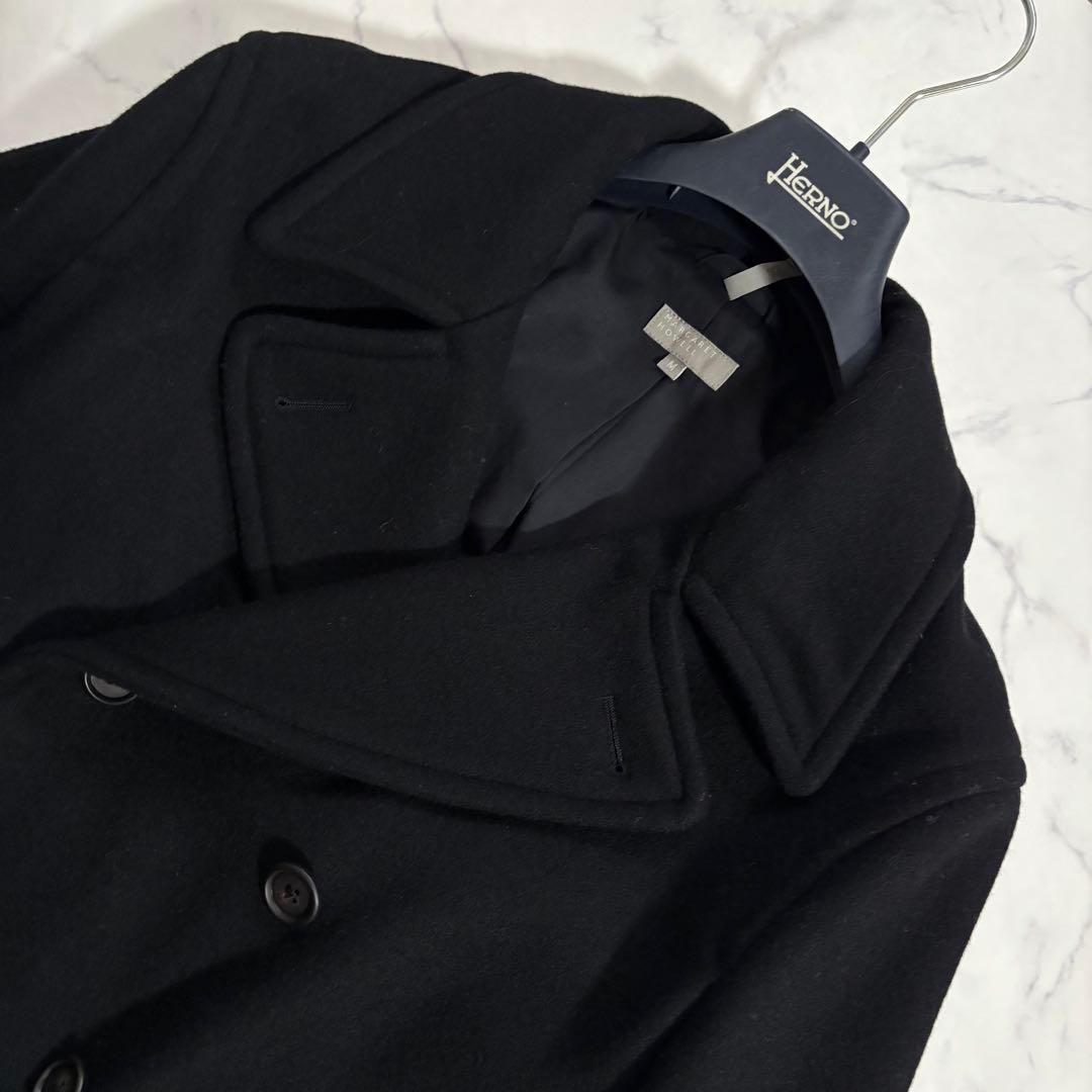 MARGARET HOWELL マーガレットハウエル Pコート メルトンウール