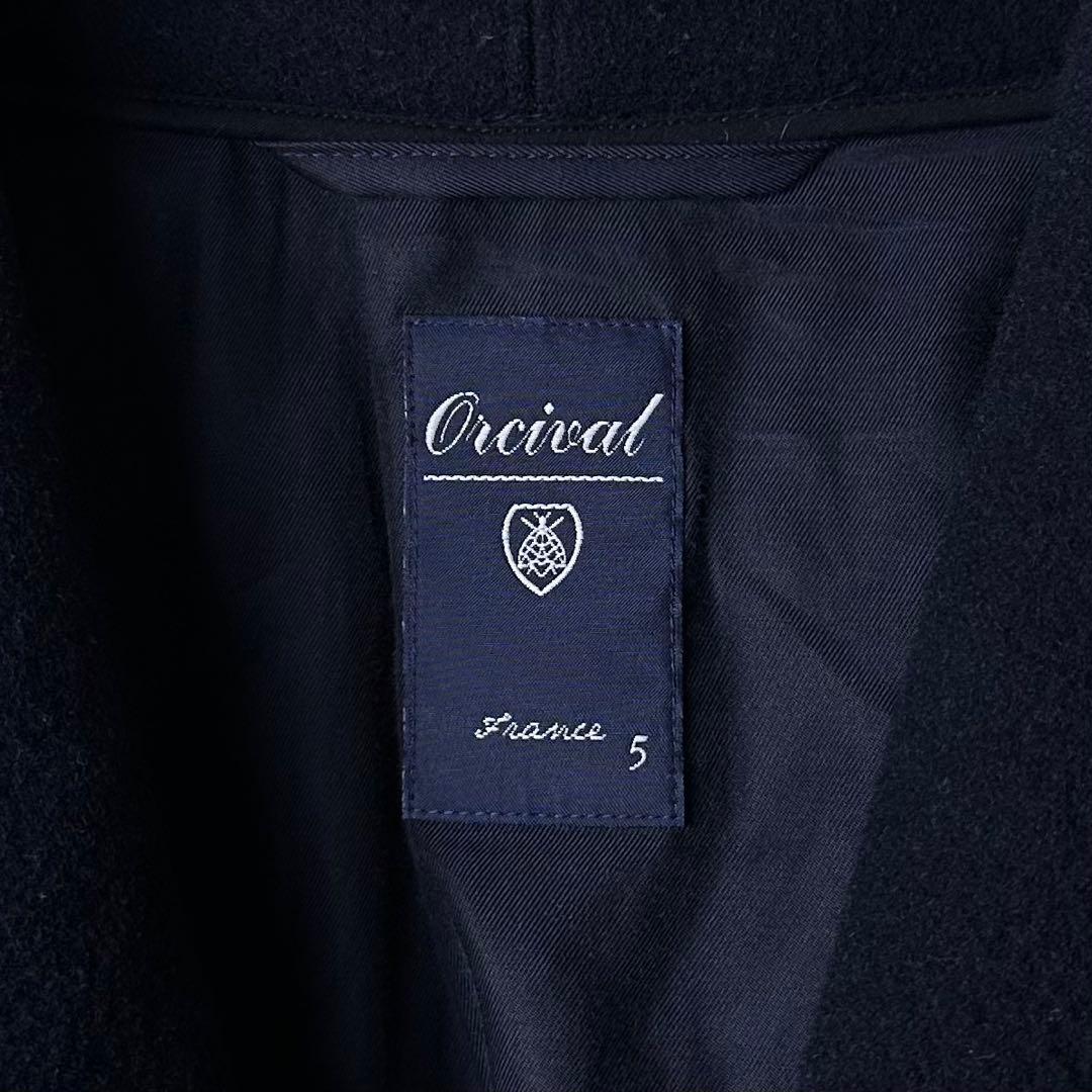 ORCIVAL ウールコート ショールカラー メルトンコート オーシバル