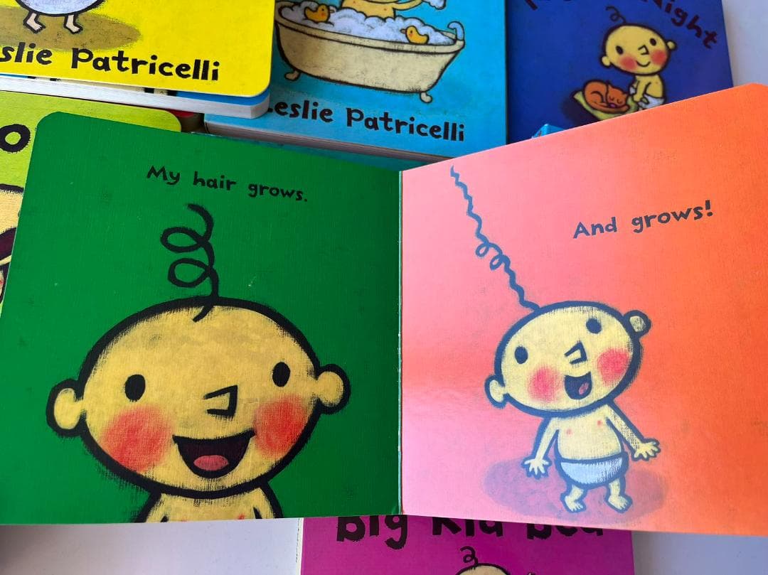 Leslie Patricelli レスリーパトリセリ　絵本22冊ネイティブ音源
