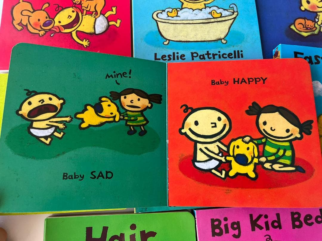 Leslie Patricelli レスリーパトリセリ　絵本22冊ネイティブ音源